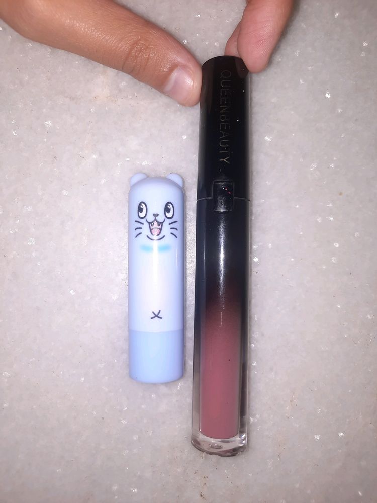 liquid lipstick with FREE lip gloss