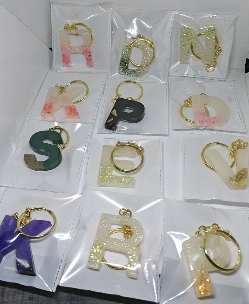 Resin Keyrings