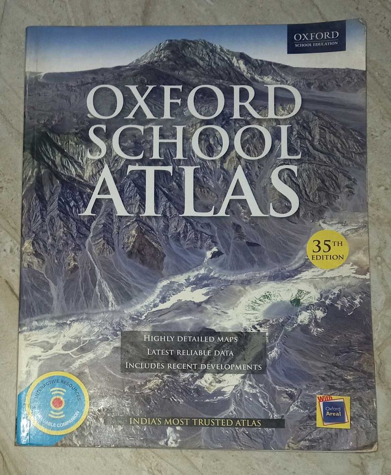 Oxford School Atlas 35th Eddition With CD