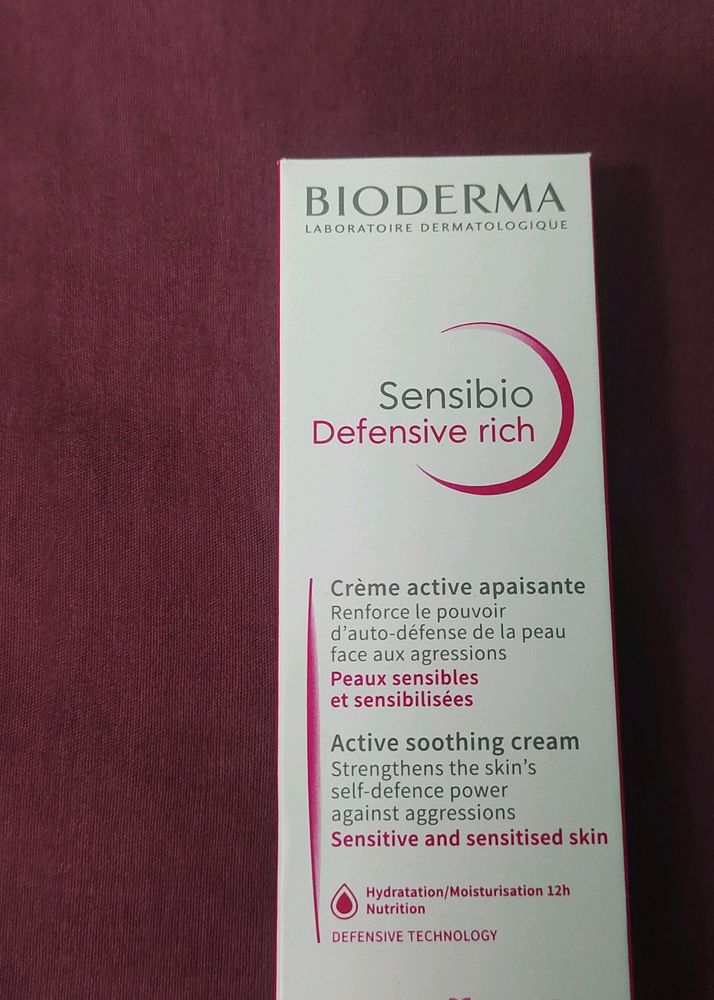 Bioderma Active Soothing Cream/12hr Moisturisation