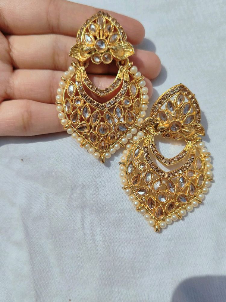 Traditional Gold Earrings