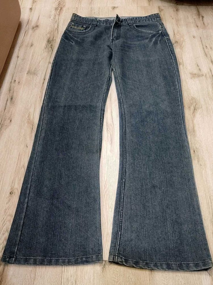 Sc5244 Nuts & Bolt Bootcut Jeans Waist 34