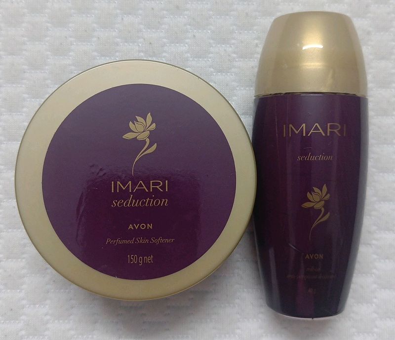 Avon Combo Imari Skin Softener & Roll On Deo