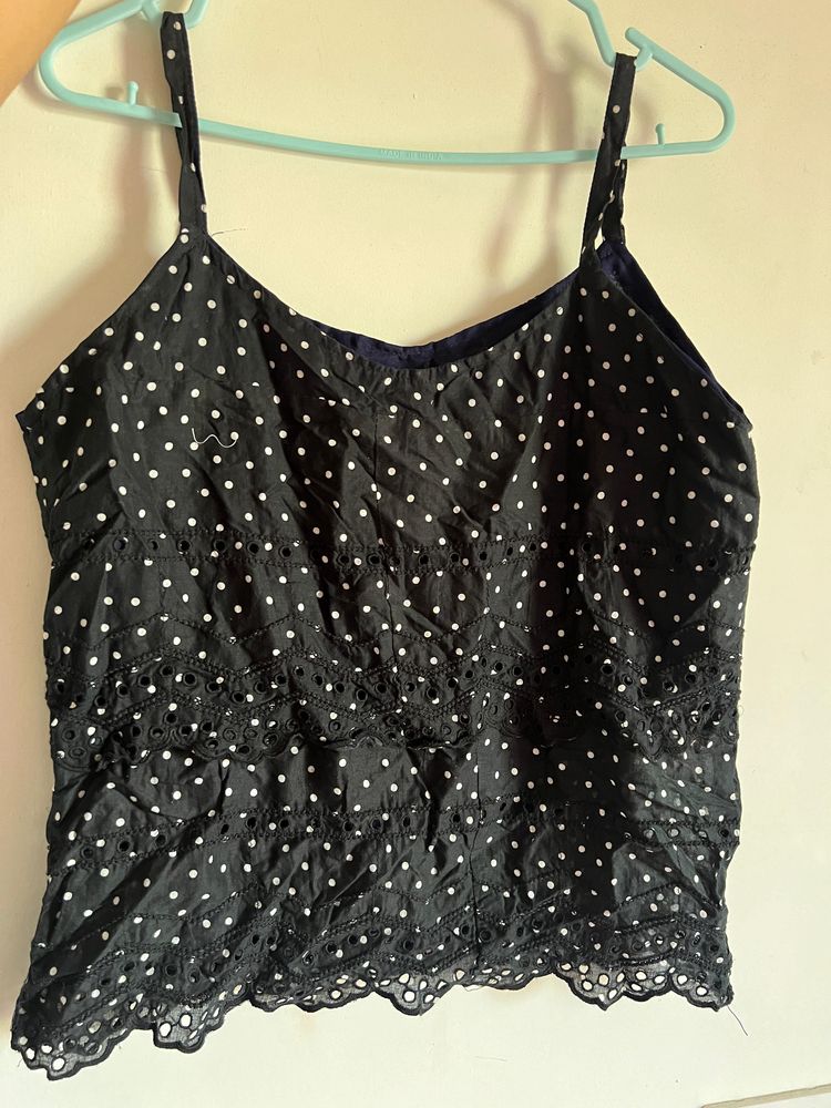 Women Polka Dot Cute Top and Shorts