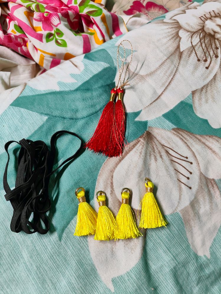 🎁 Combo Of Tassels And Elastic