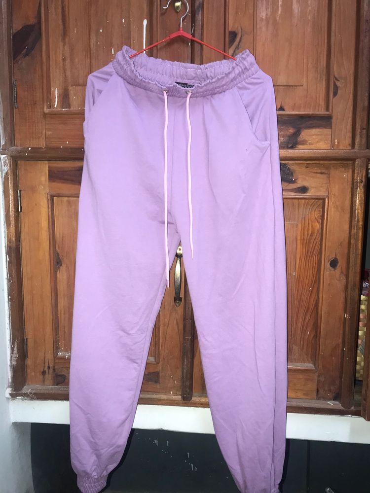 Purple Joggers