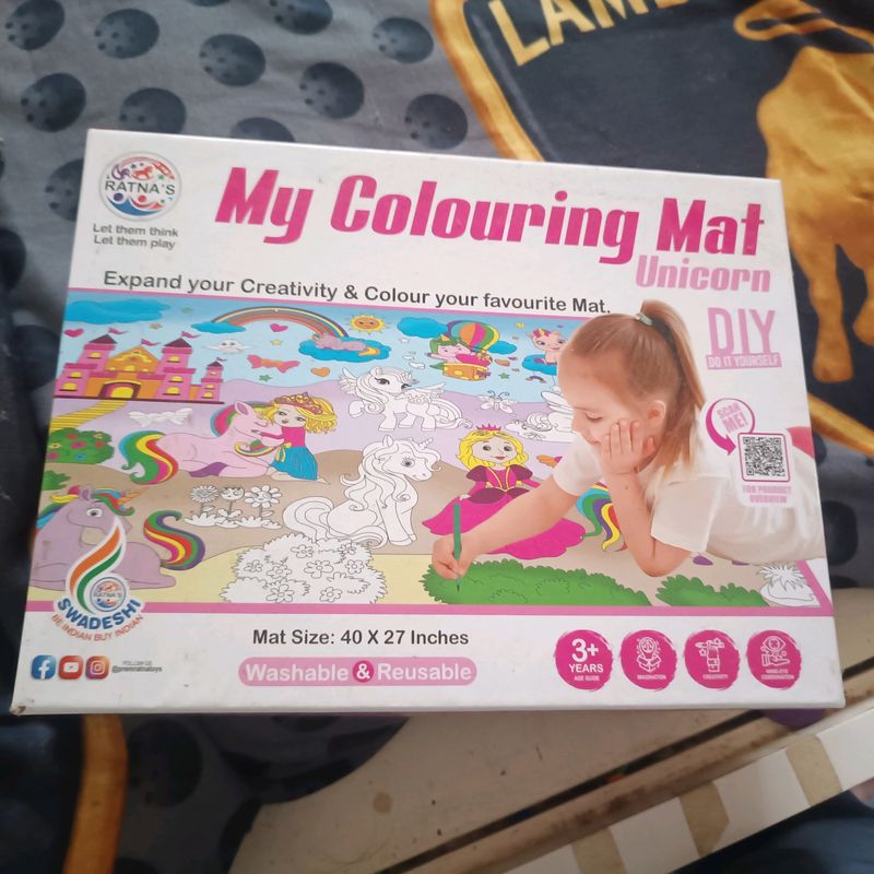 Reusable Colouring Mat