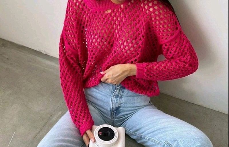 Beautiful Pink Crochet 🧶 Buy One Get 2