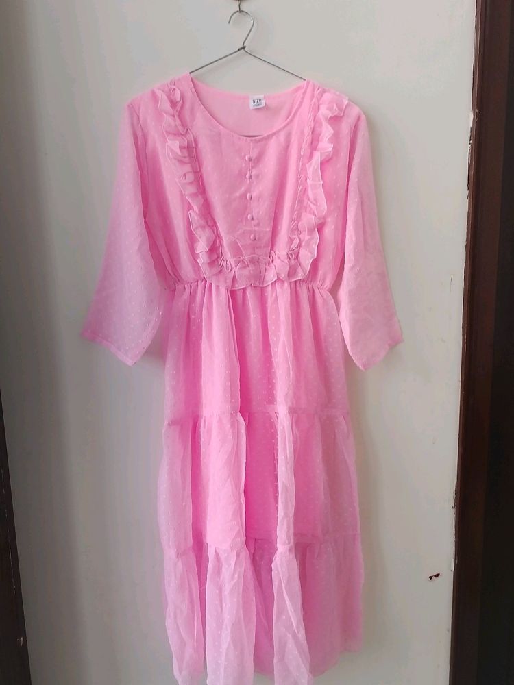 Pink Party Wear Dress