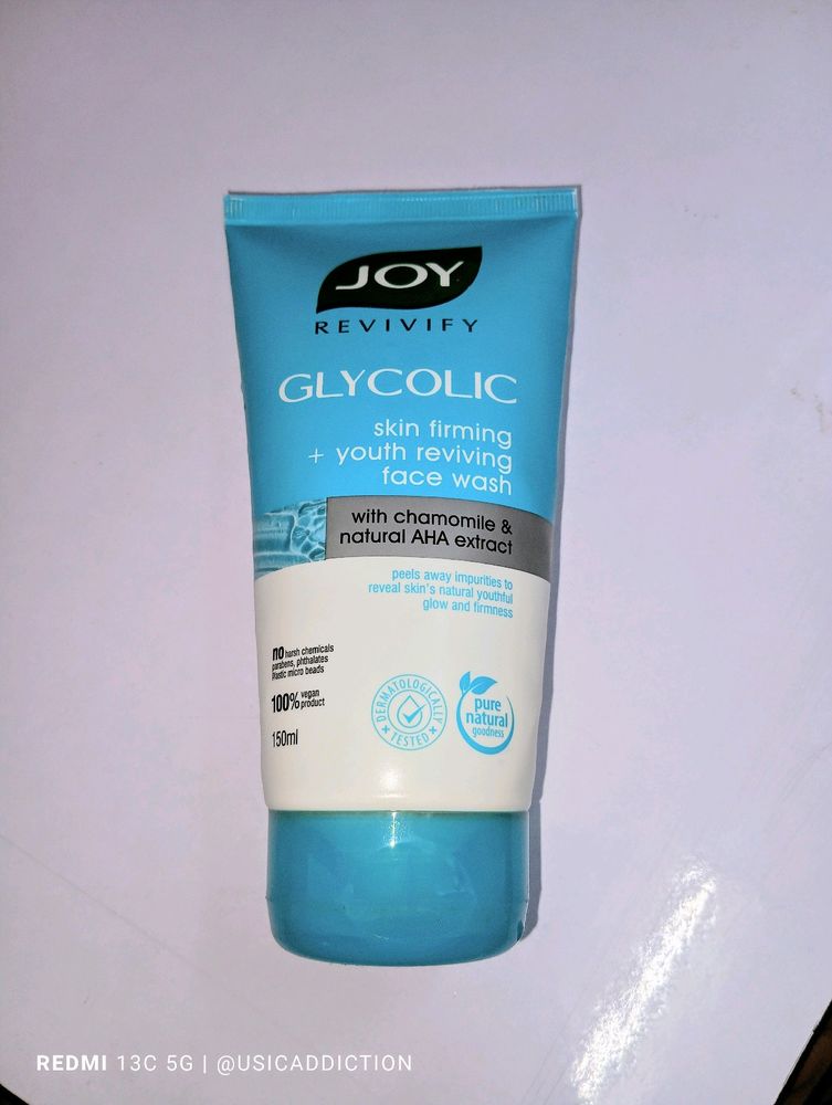 Joy Revivify Glycolic Acid Face Wash 50ml