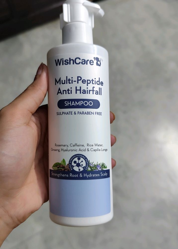 Wishcare Multi-peptide Anti Hairfall Shampoo