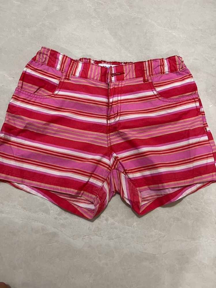 Shorts With Vibrant Colour