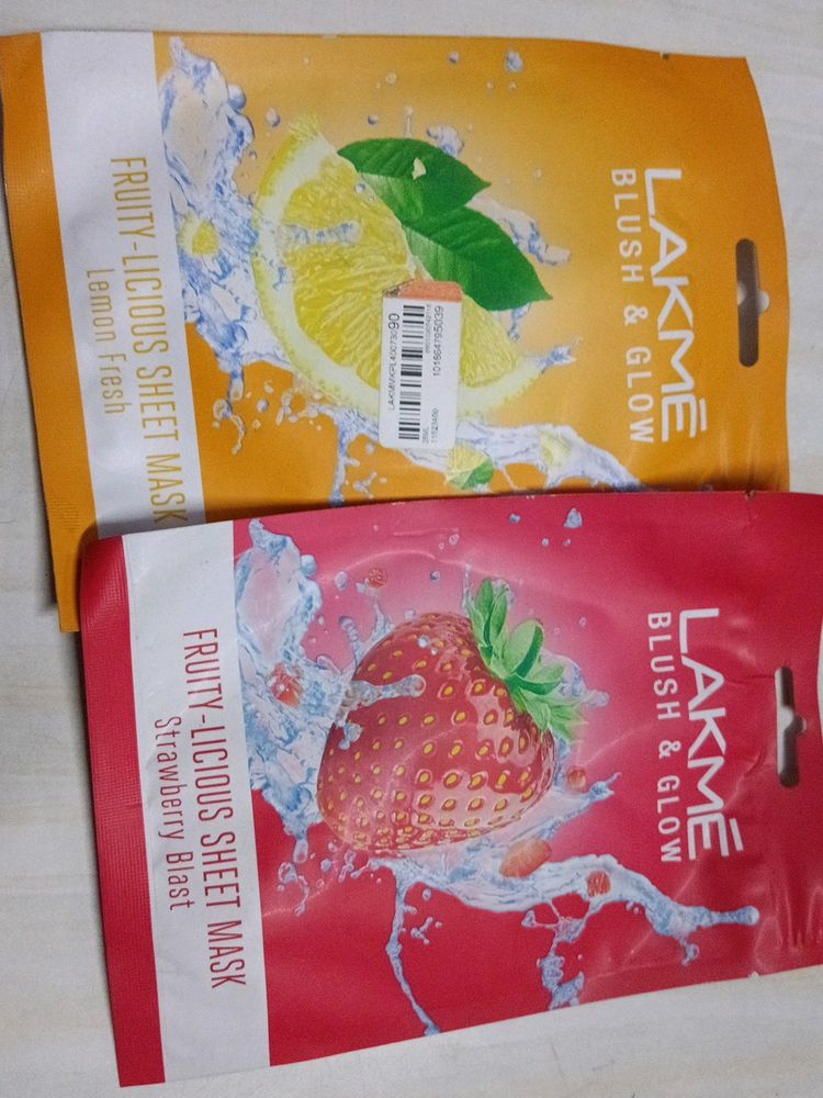 Combo Of 2 Lakme Sheet Mask