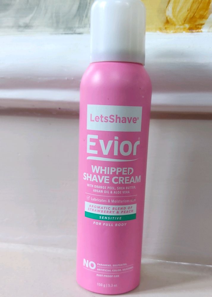 LetsShave Evior Whipped Shaving Cream