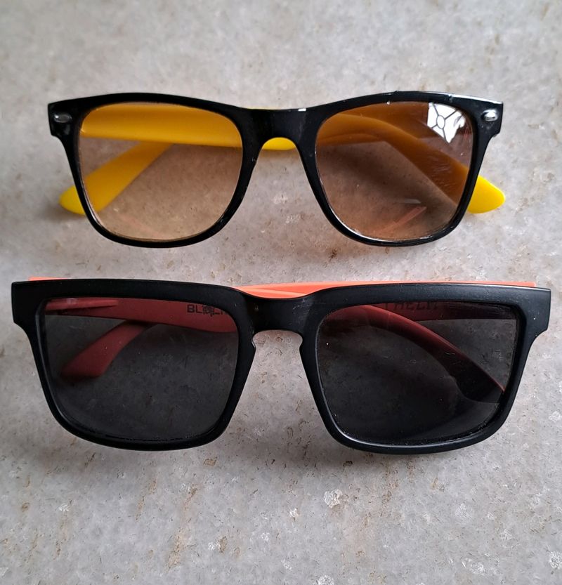 Funky Colourful Summer Sunglass Combo