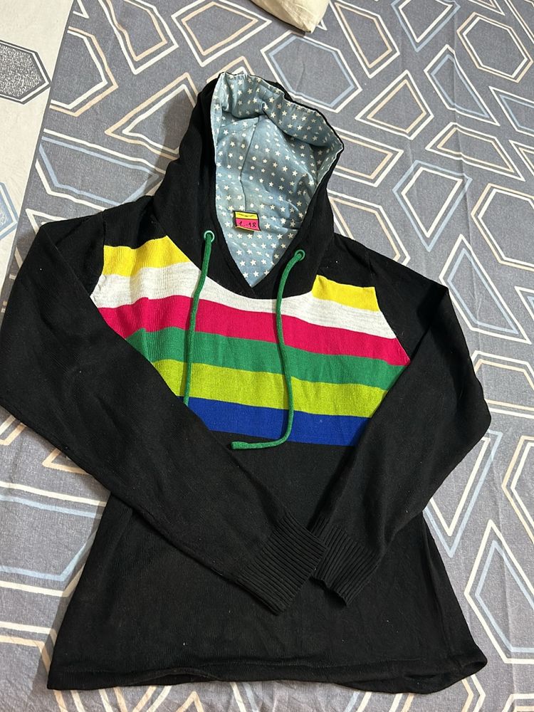 Multi Colored Hoodie