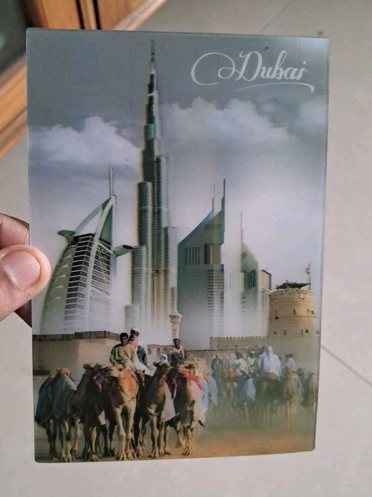 3D Post Card  Dubai