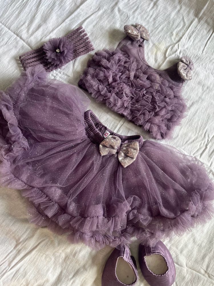 Baby Dress With Accessories