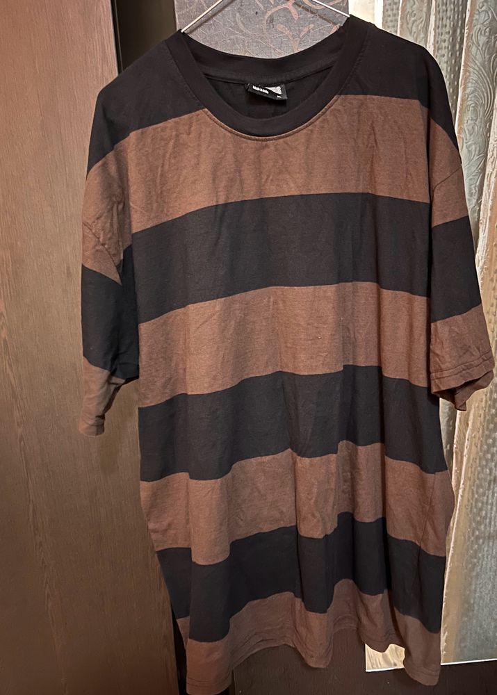 Stripped Bonkers Oversized Tshirt