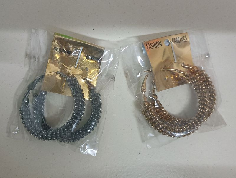 Earrings Pack Of 2