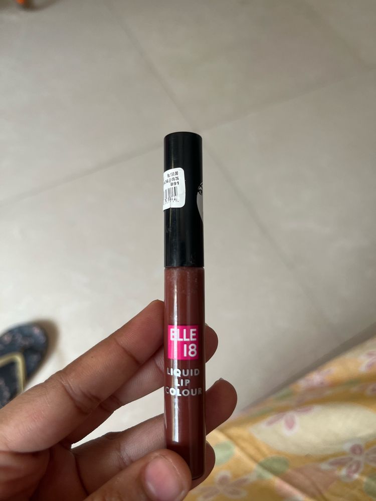 A Beautiful Shade Of Chocolate Brown Lipstick.