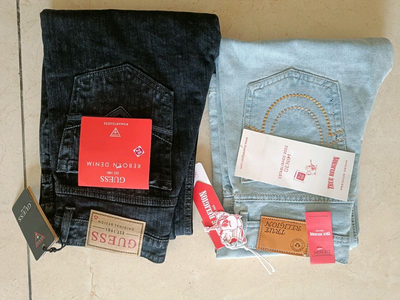 Combo Jeans(28 waist)