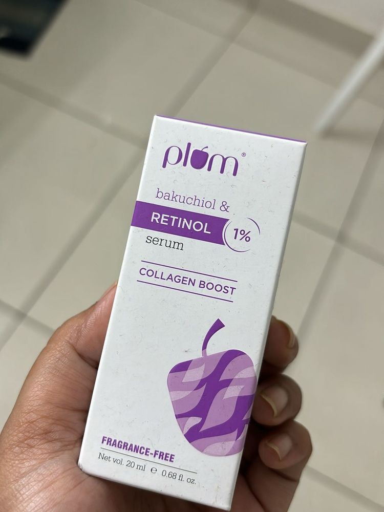 New PLUM Face serum