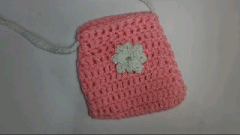 Mini Crochet Pouch