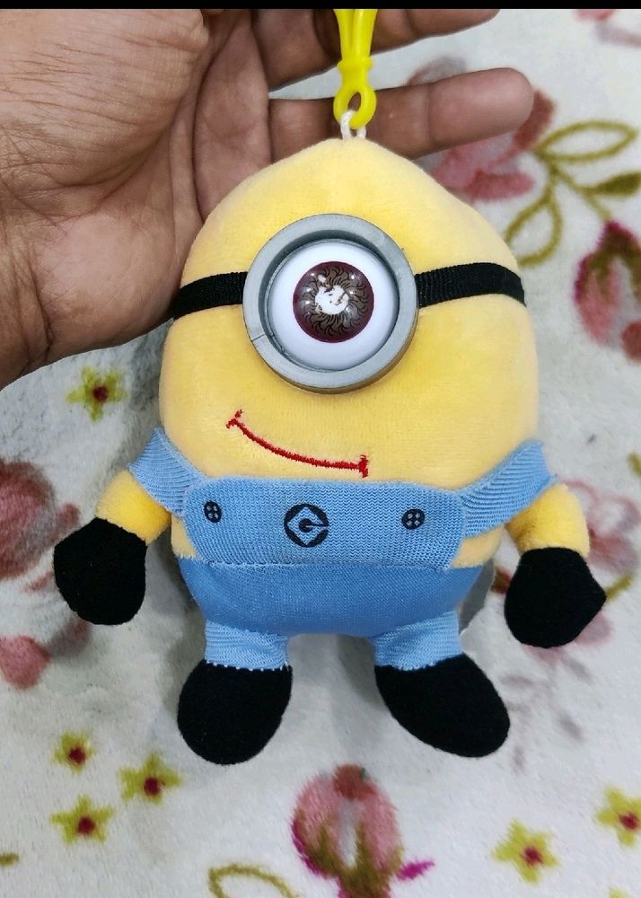 Minions Soft Toy Keychain