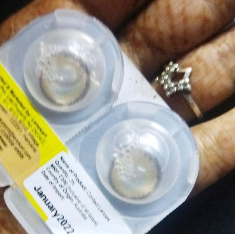 Zero Power Contact Lenses