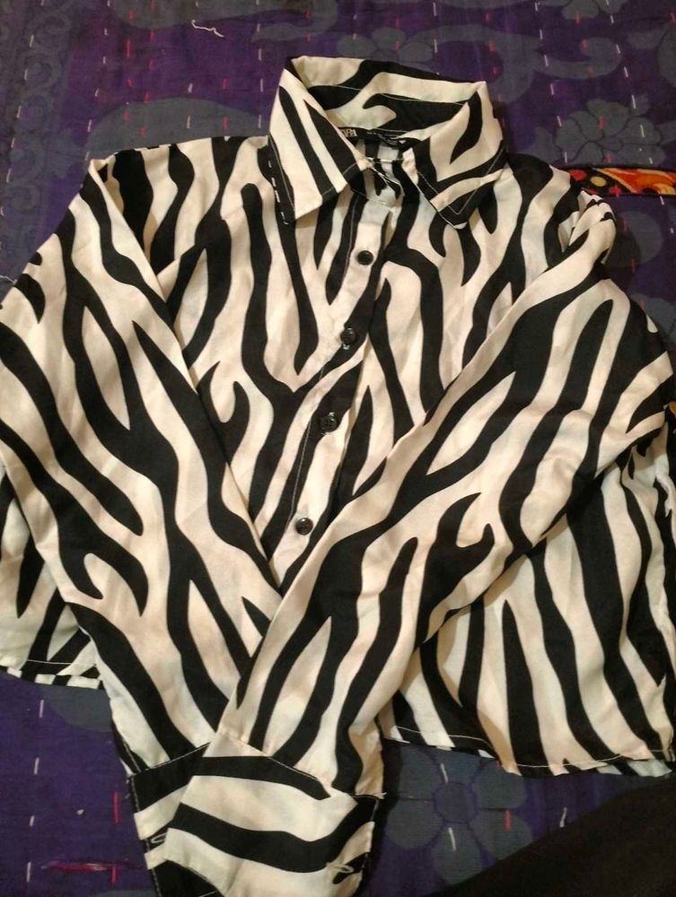 Zebra Shirt For Women