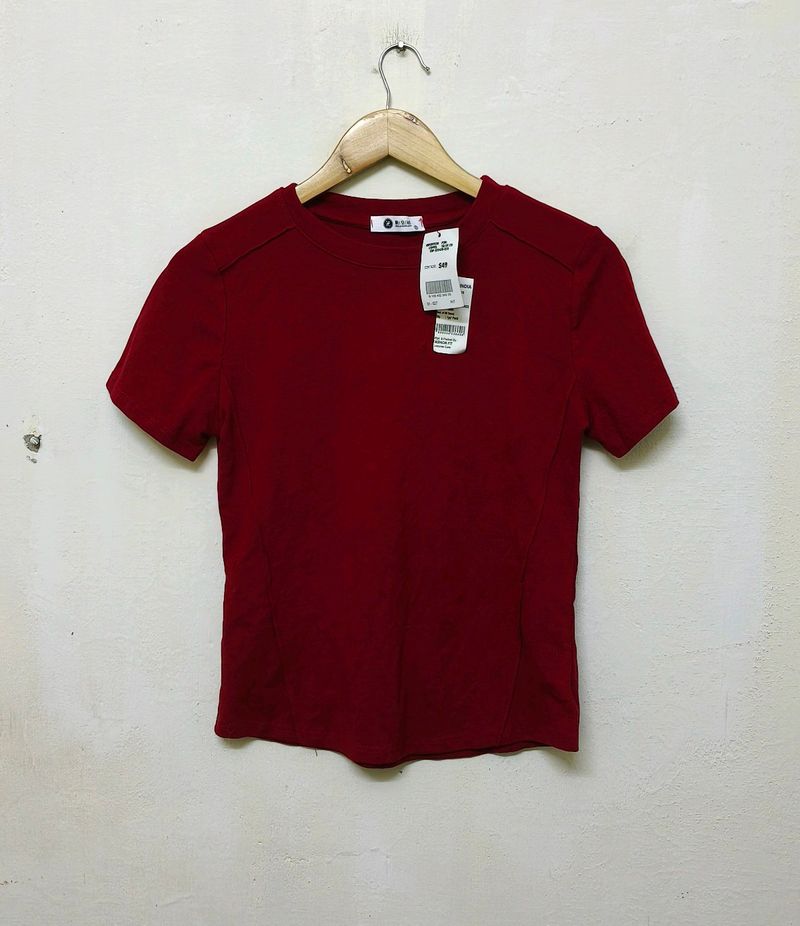 Trendy New Red Top For Women