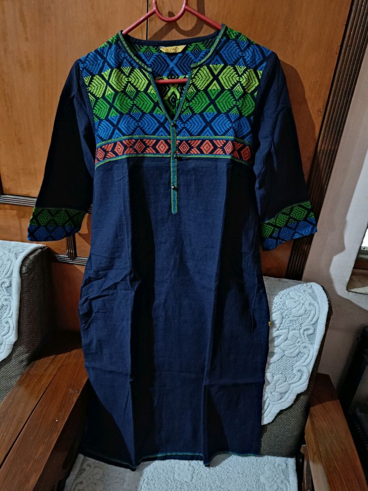 Blue Kurti