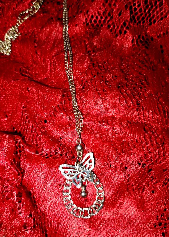 Butterfly Pendant Necklace