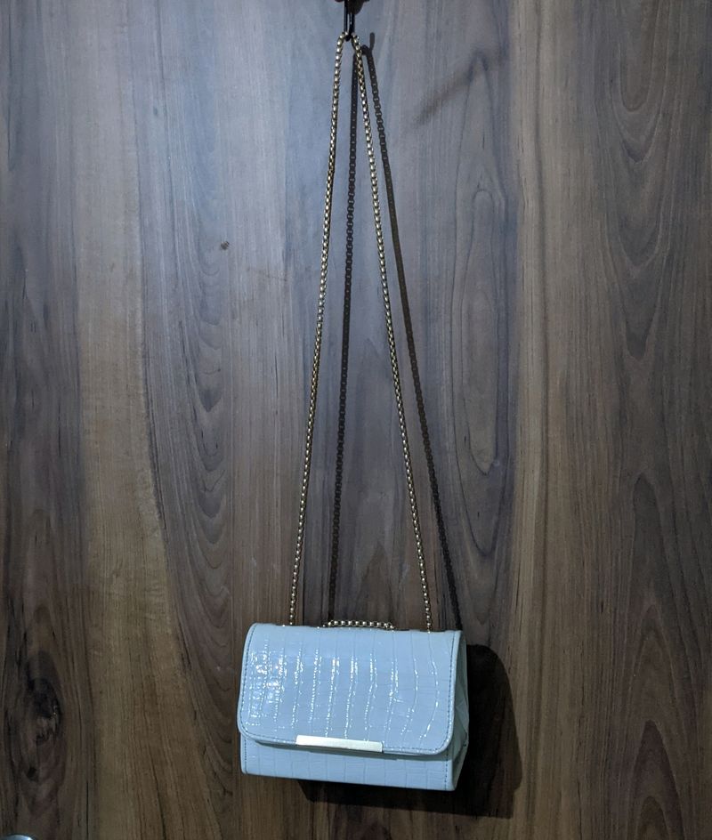 White Sling Bag