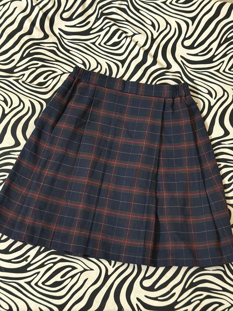 Pinterest Style Checker Skirt