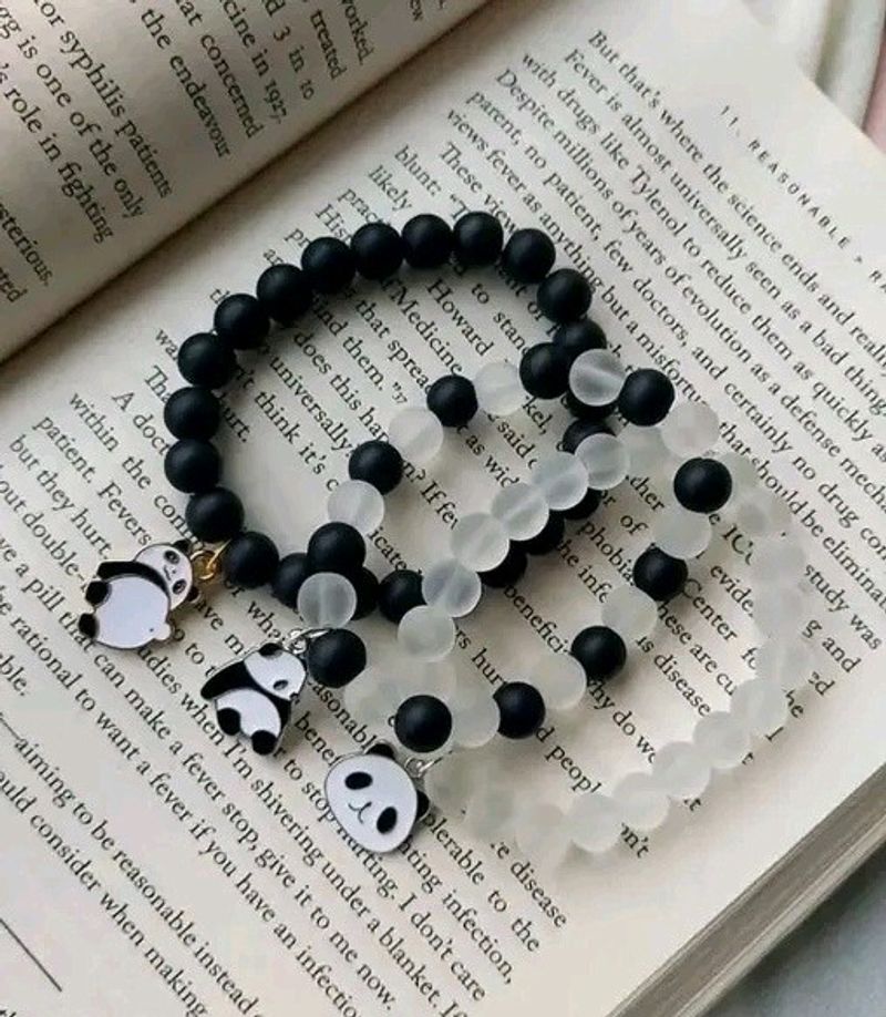 3 Panda Bracelets ( Set )