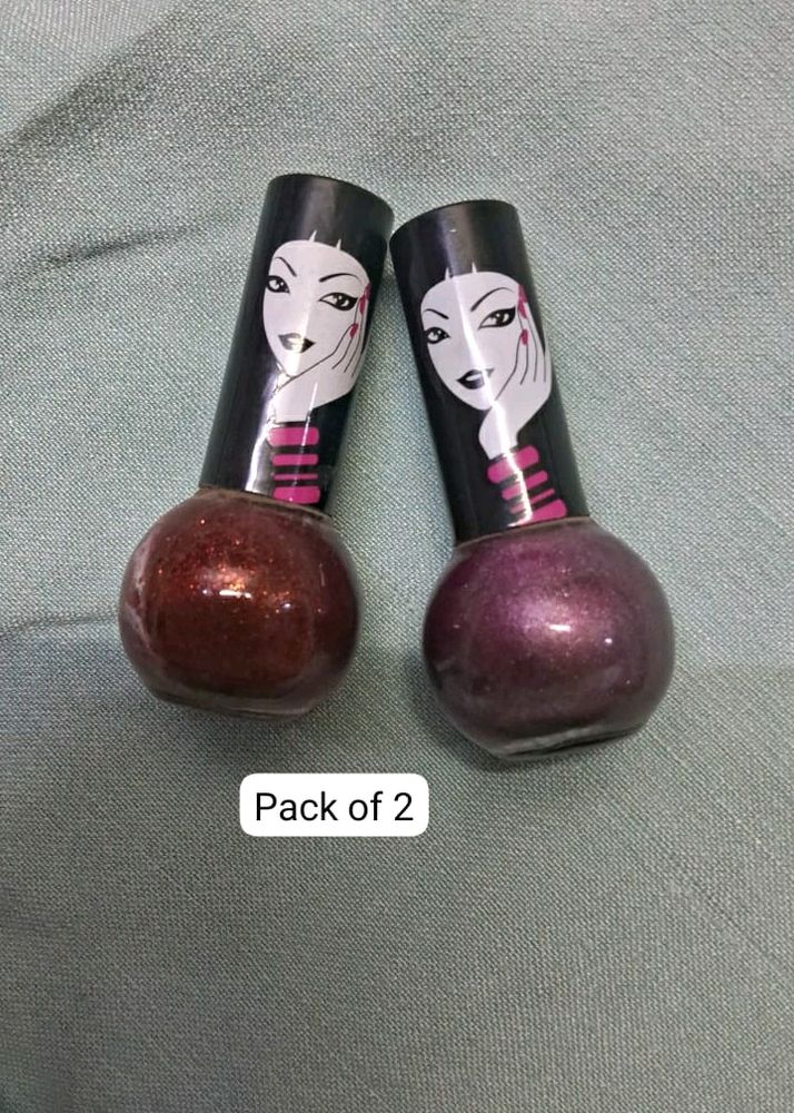 Pack Of 2 (Elle 18) Nail Polish