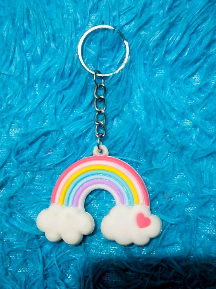 Rainbow 🌈 Keychain ⛓️