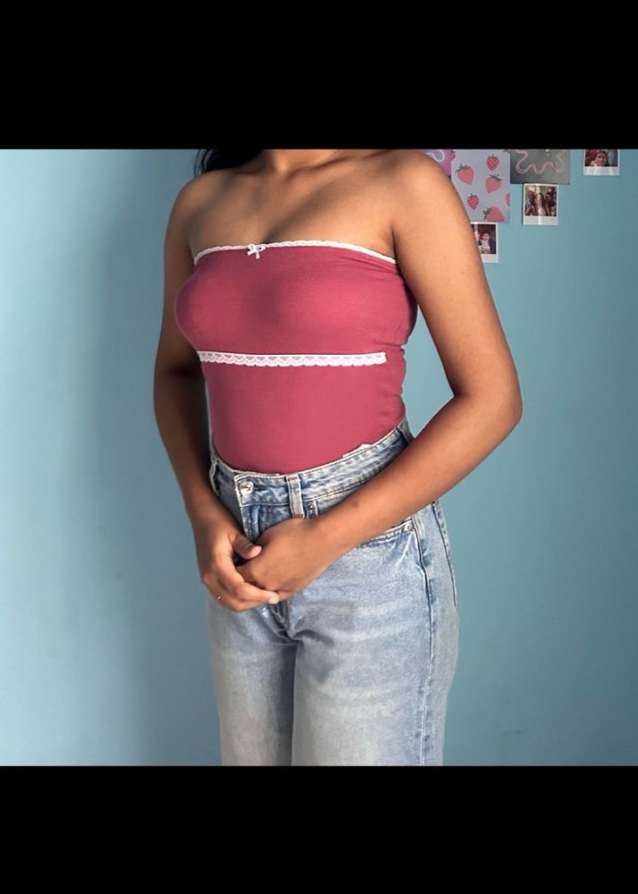 Pink Tube Top