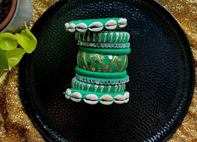 *Limited Offer* Green Shade Bangles 💚