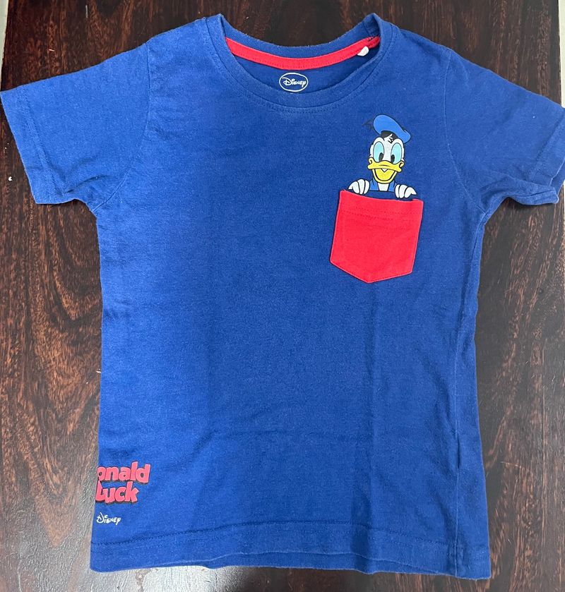 Babyhug Disney Donald Duck Tshirt 4-5 Years