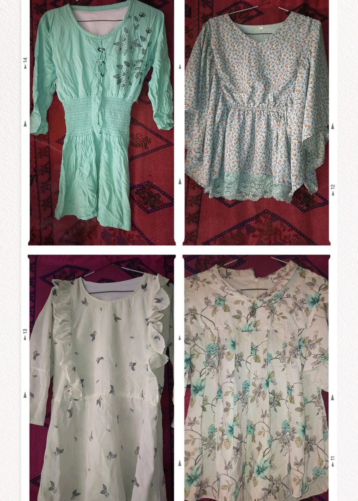 4 Dresses Combo Pack