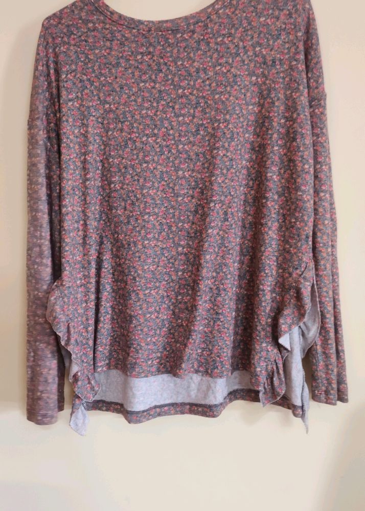 Cute Floral Sweatshirt