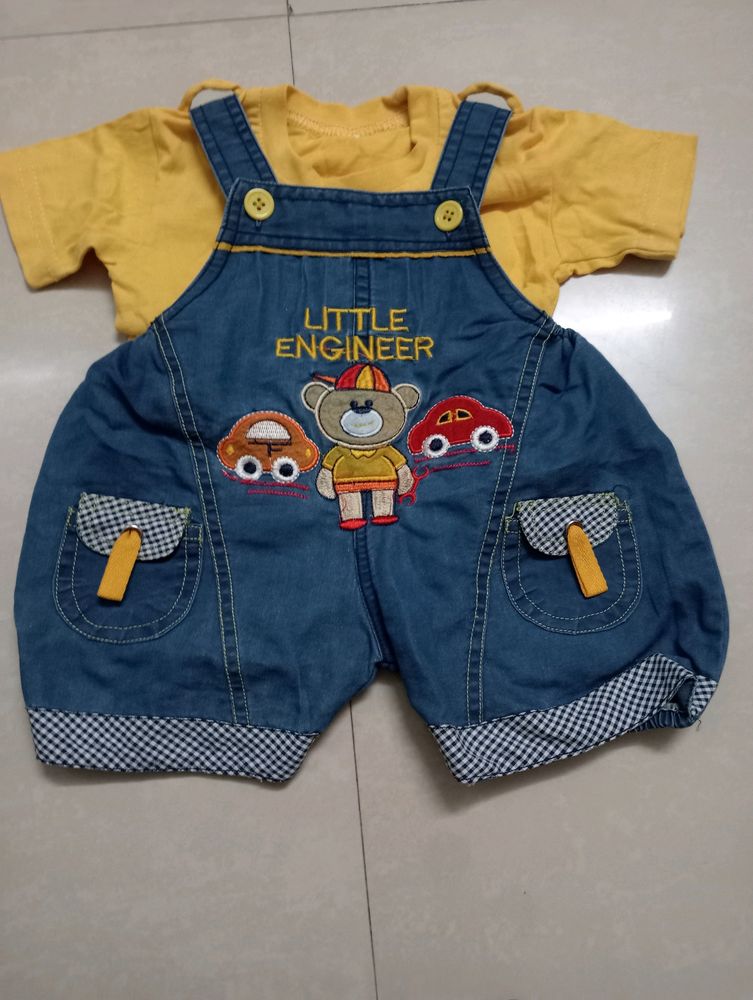 Baby Boy Dungree Set