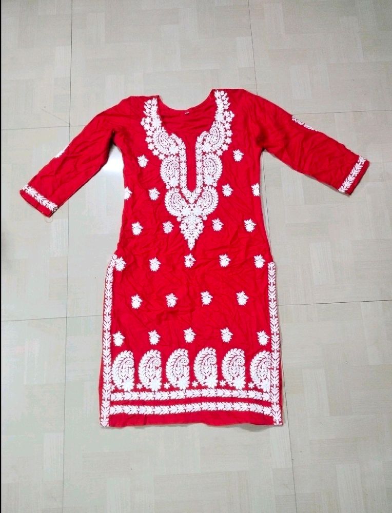 Red Kurti 🛍️