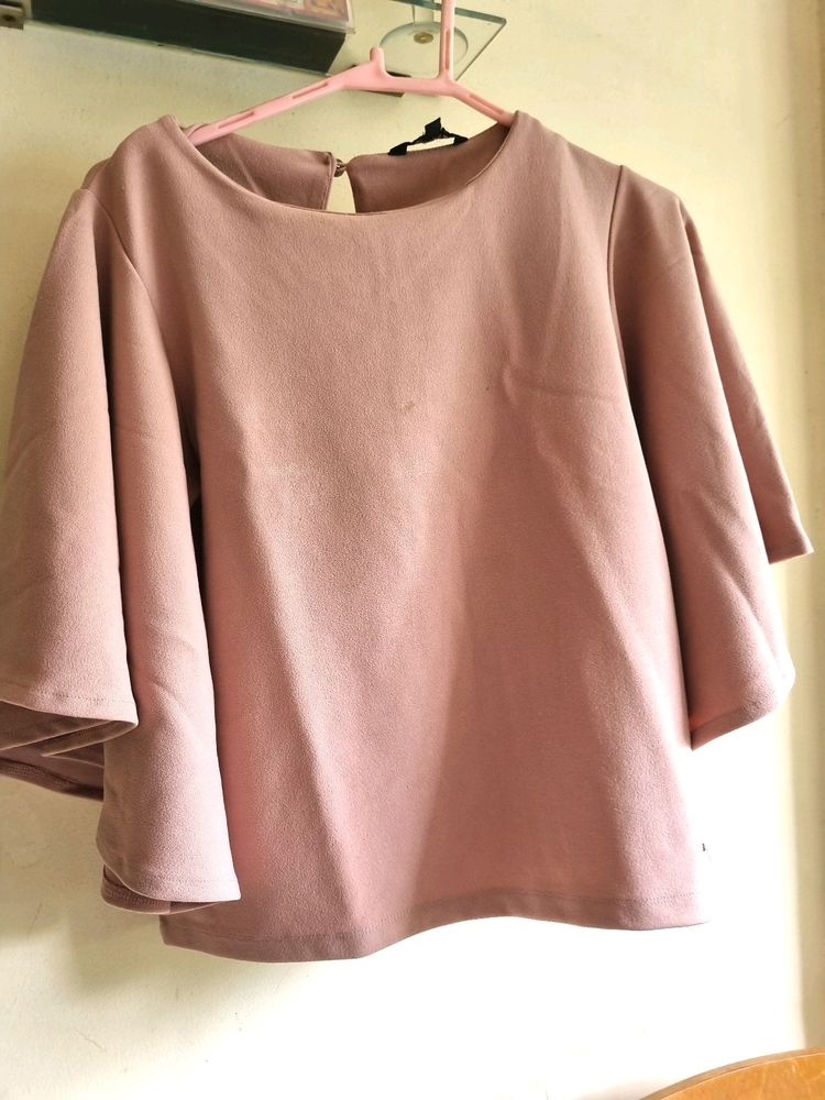 Wardrobe Dusty Rose Color Formal Top