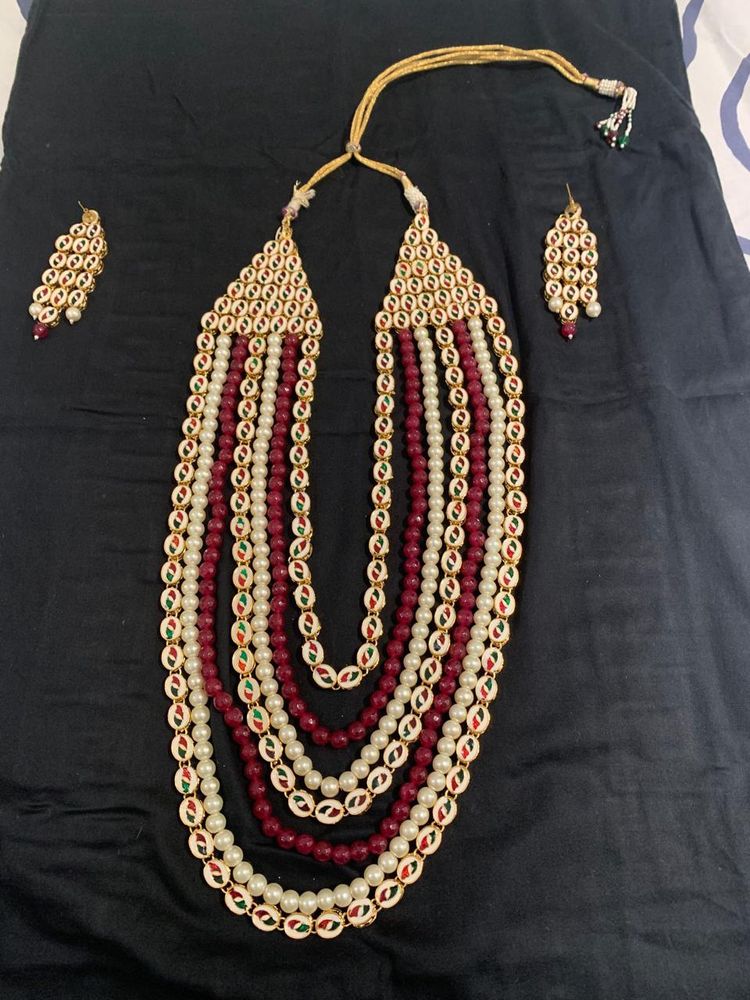 Classic Jewellery And Earring  Set