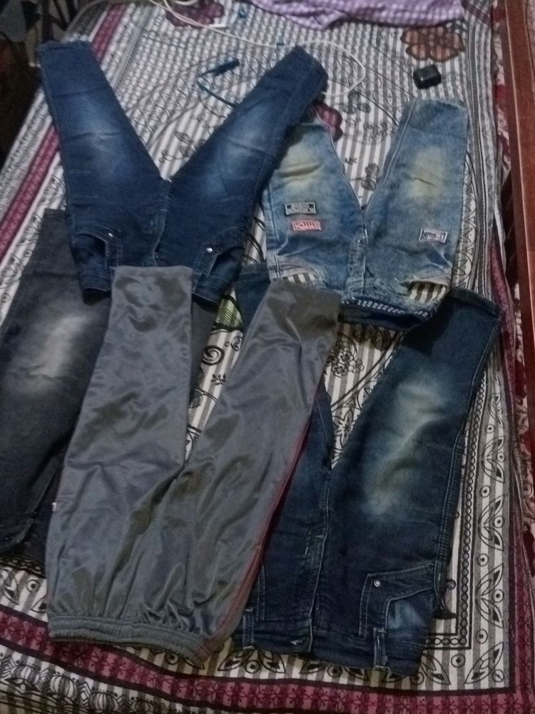 5 Pc.6 To 8 Yr Boy Jeans  Good Condition