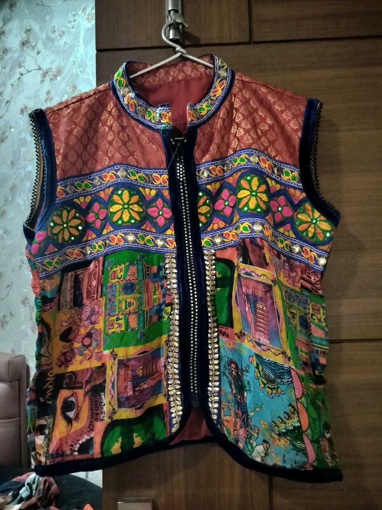 Festive Multi Colour Jacket